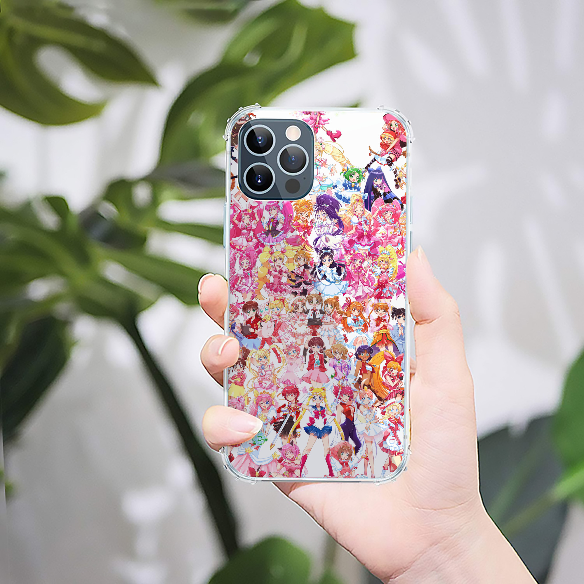 （画像用） 美少女戦士セーラームーン Sailor Moon 【iPhone 12シリーズ対応】透明スマホケース（クリアソフトケース）